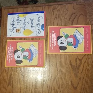 BRAND NEW Carlton Cards Nephew Birthday Greeting Card Bundle